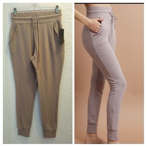 Savvi Slounge X Jogger NEW WITH TAGS In almond size MEDIUM activewear